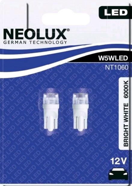 Лампа светодиодная T10 12V W2,1x9,5d (NT1060) Neolux NT1060 (Neolux: NT1060)