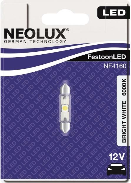 Лампа светодиодная Festoon 41 12V SV8,5 (NF4160) Neolux NF4160 (Neolux: NF4160)