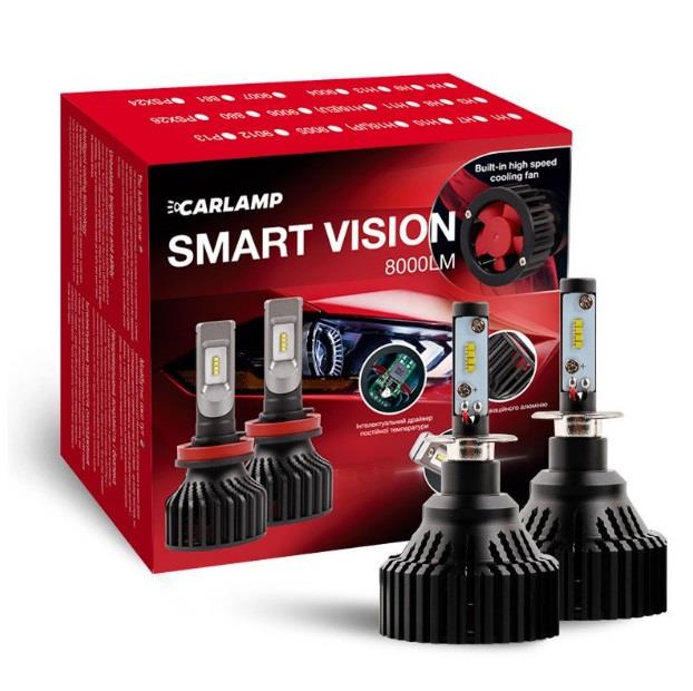 Лампы светодиодные комплект Carlamp Smart Vision H3 85V 30W 6500K (2 шт.) (SM3) Carlamp SM3 (Carlamp: SM3)