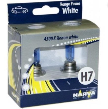 Лампа галогенная Narva RangePowerWhite H7 12V 85W (48604) Narva 48604 (NARVA: 48604)