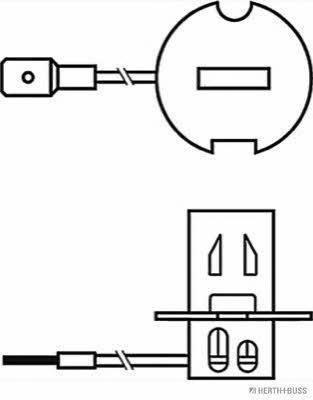 Лампа галогенная H3 12V 55W (89901213) H+B Elparts 89901213 (H+B Elparts: 89901213)