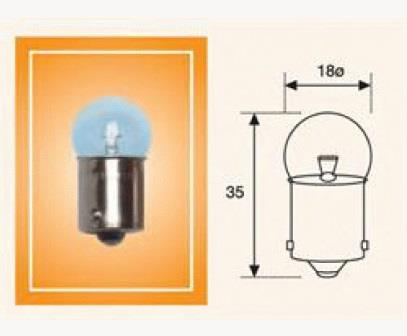 Лампа накаливания R10W 24V 10W (R10W24) Magneti marelli R1.0W.24 (MAGNETI MARELLI: R1.0W.24)