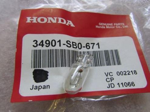 Лампа накаливания (34901SB0671) Honda 34901-SB0-671 (Honda: 34901-SB0-671)