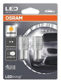 Лампа светодиодная Osram LEDriving Standard PY21W 12V BAU15s (7457YE02B) Osram 7457YE02B (OSRAM: 7457YE02B)