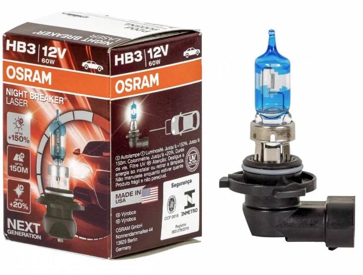 лампа галогеновая HB3 NIGHT BREAKER LASER (OSRAM: 9005NL)