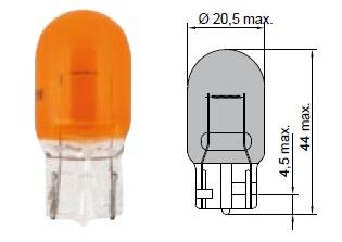 Лампа накаливания желтая WY21W 12V 21W (203393) SCT 203393 (SCT: 203393)