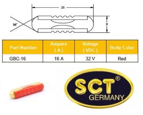 Предохранитель (9511) SCT 9511 (SCT: 9511)