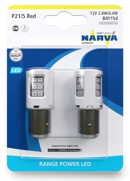 Лампа светодиодная Narva Range Power LED P21/5W 12V BAY15d (180084000) Narva 180084000 (NARVA: 180084000)