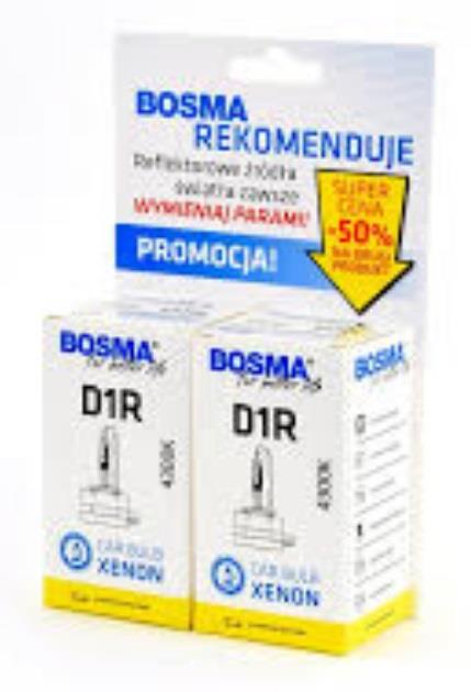 Лампа ксеноновая BOSMA D1R 85V 35W 4300K (2 шт.) (6179D) BOSMA 6179D (BOSMA: 6179D)