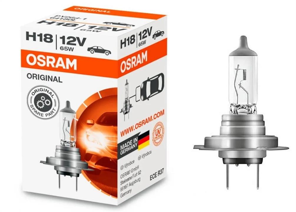 Лампа галогенная H18 12V 65W (64180L) Osram 64180L (OSRAM: 64180L)