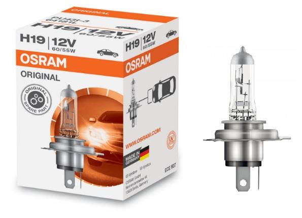 Лампа галогенная H19 12V 60/55W (64181L) Osram 64181L (OSRAM: 64181L)