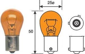 Автолампа PY21W 12V 21W цоколь BAU15s (amber) (PY21W12) Magneti marelli PY21W 12 (MAGNETI MARELLI: PY21W 12)