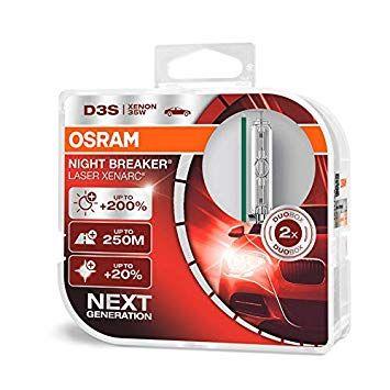 Лампа ксеноновая Osram Night Breaker Laser Xenarc D3S 42V 35W (2 шт.) (66340XNLHCB) Osram 66340XNL-HCB (OSRAM: 66340XNL-HCB)