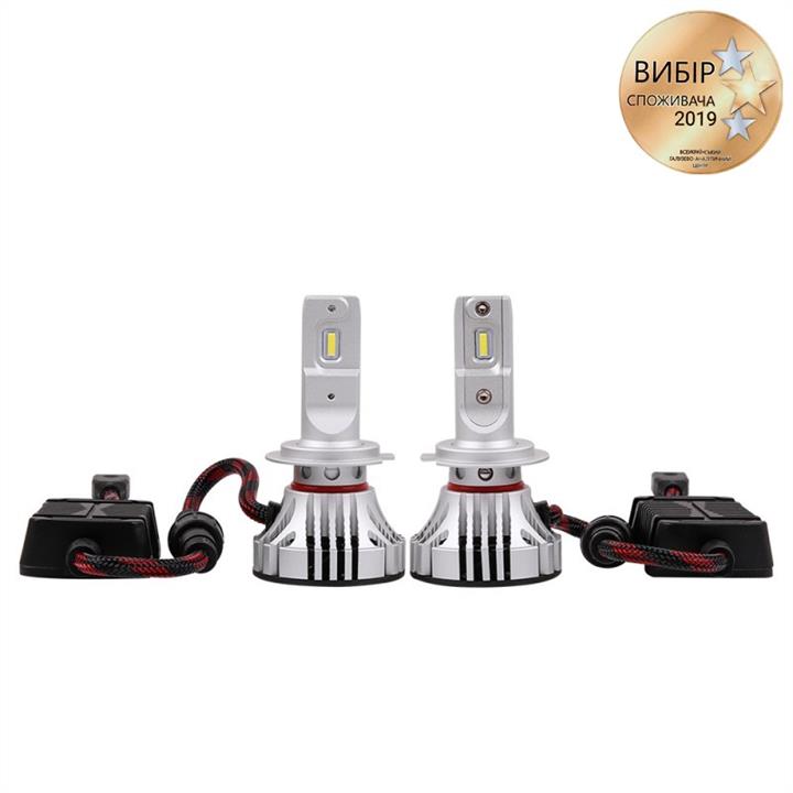 Лампы светодиодные комплект Carlamp Ultra Vision H7 12V 36W 6500K (2 шт.) (UV7) Carlamp UV7 (Carlamp: UV7)