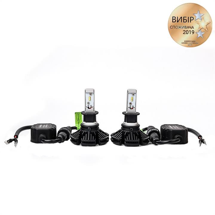 Лампы светодиодные комплект Carlamp Day Light H3 12V 6000K (2 шт.) (DLH3) Carlamp DLH3 (Carlamp: DLH3)