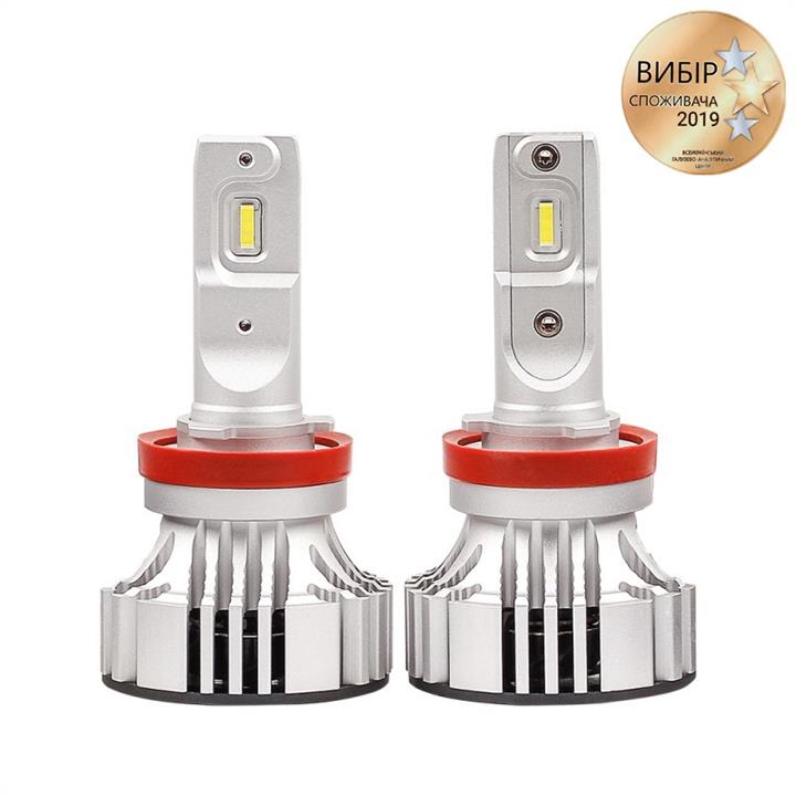 Лампы светодиодные комплект Carlamp Ultra Vision H11 12V 36W 6500K (2 шт.) (UV11) Carlamp UV11 (Carlamp: UV11)