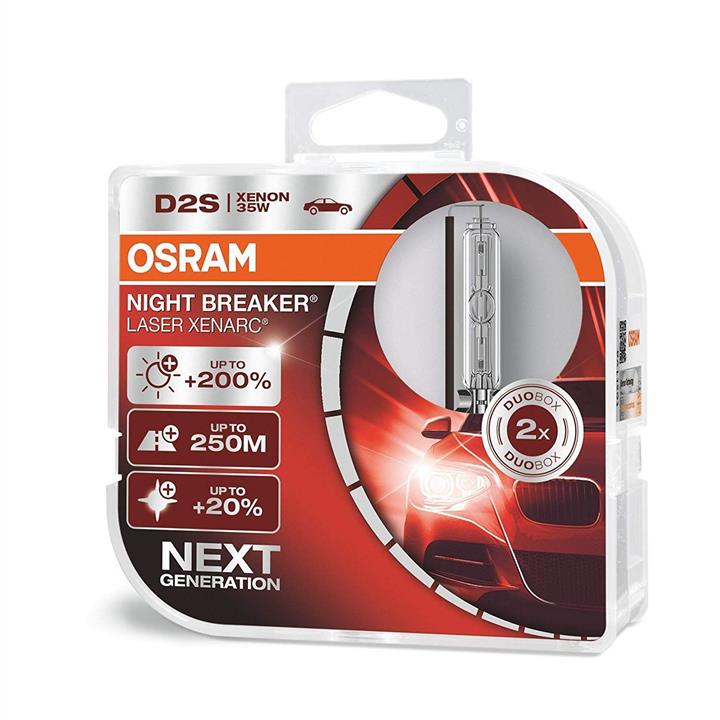 Лампа ксеноновая Osram Night Breaker Laser Xenarc D2S 42V 35W (2 шт.) (66240XNLHCB) Osram 66240XNL-HCB (OSRAM: 66240XNL-HCB)