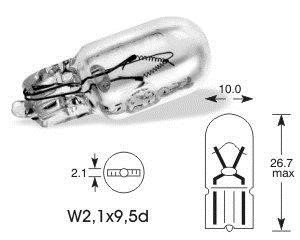 Лампа накаливания W5W 24V 5W (LLB507T) Lucas Electrical LLB507T (LUCAS ELECTRICAL: LLB507T)