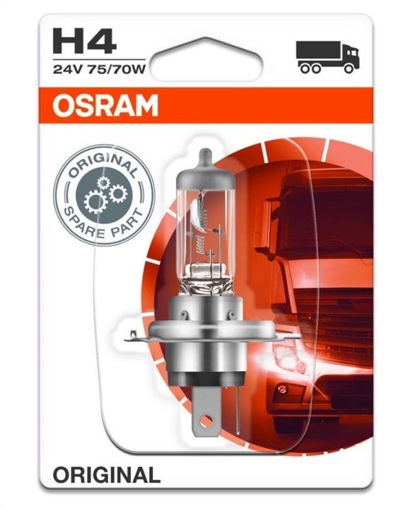 Лампа галогенная H4 24V 75/70W (64196BLI) Osram 64196-BLI (OSRAM: 64196-BLI)