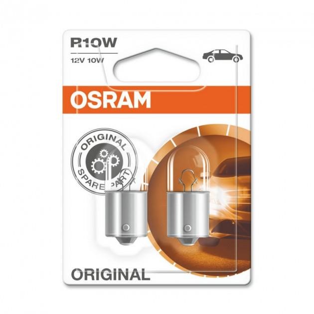 Лампа накаливания R10W 12V 10W (5008BLI2) Osram 5008-BLI2 (OSRAM: 5008-BLI2)