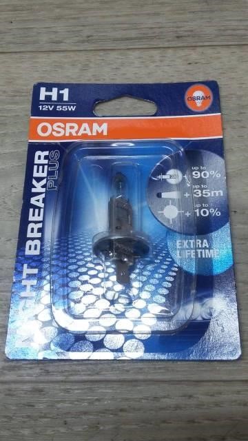 Лампа галогенная Osram H1 12V 55W (64150NBP01B) Osram 64150NBP01B (OSRAM: 64150NBP01B)