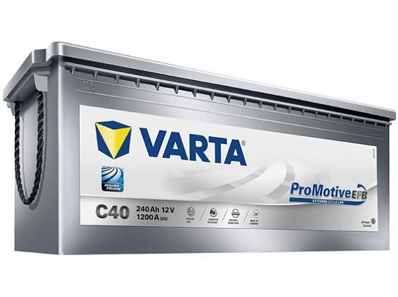 Аккумулятор Varta Promotive EFB C40 (240A/h), 1200A L+ (740 500 120) (VARTA: 740500120)