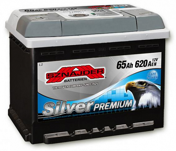 Аккумулятор Sznajder Silver Premium (65 A/h), 620A L+ (Sznajder: 56536)