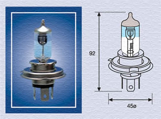 Лампа накаливания (MAGNETI MARELLI: 002585100000)