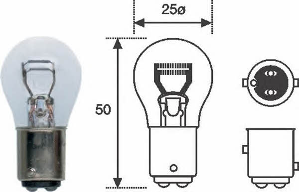 Лампа накаливания (MAGNETI MARELLI: 008528100000)