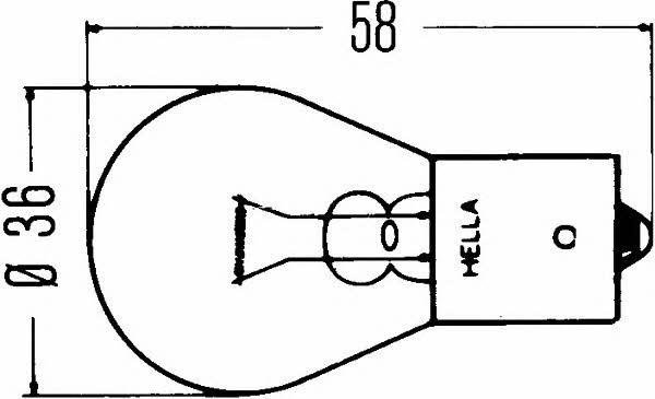 Лампа накаливания (HELLA: 8GA 002 074-241)