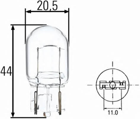 Лампа накаливания (HELLA: 8GA 008 892-002)