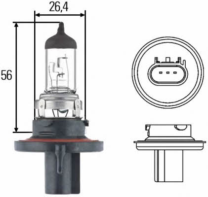 Лампа накаливания (HELLA: 8GJ 008 837-121)