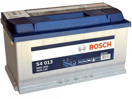 Аккумулятор Bosch S4 013 (95 А/h), 800A R+ (595 402 080) (BOSCH: 0092S40130)