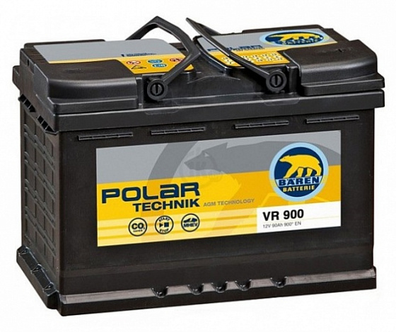 Аккумулятор Baren Polar Blu (90 A/h), 800А R+ 7905632 (BAREN: 7905632)