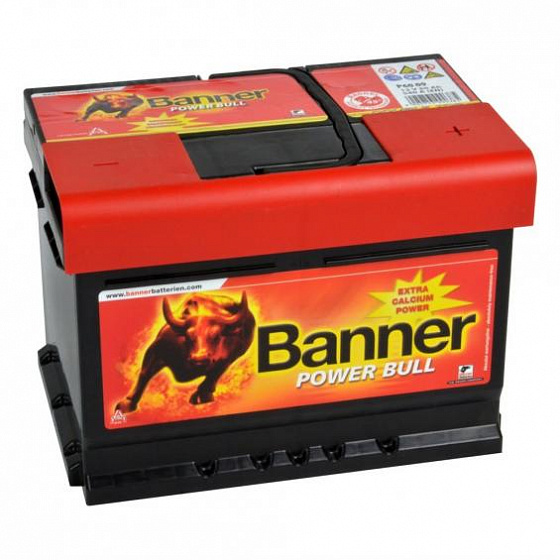 Аккумулятор Banner Power Bull P6009 (60 A/h), 540А R+ (Banner: P6009)