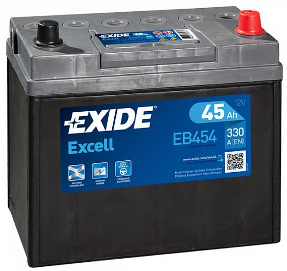 Аккумулятор (EXIDE: EB454)