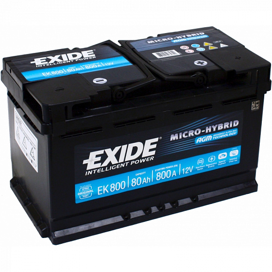 Аккумулятор (EXIDE: EK800)