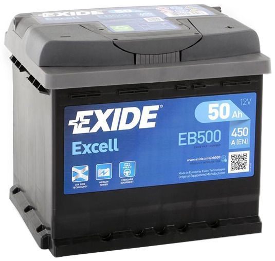 Аккумулятор (EXIDE: EB500)