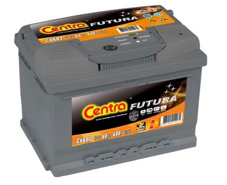 Аккумулятор Centra Futura CA602 (60 А/ч), 600A R+ (CENTRA: CA602)