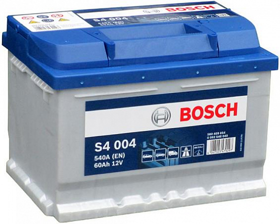 Аккумулятор Bosch S4 004 (60 А/h), 540A R+ (560 409 054 ) низ. (BOSCH: 0092S40040)