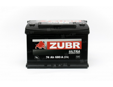 Аккумулятор Zubr Ultra (74 A/h), 710А R+ низкий (Zubr: 4815156001704)