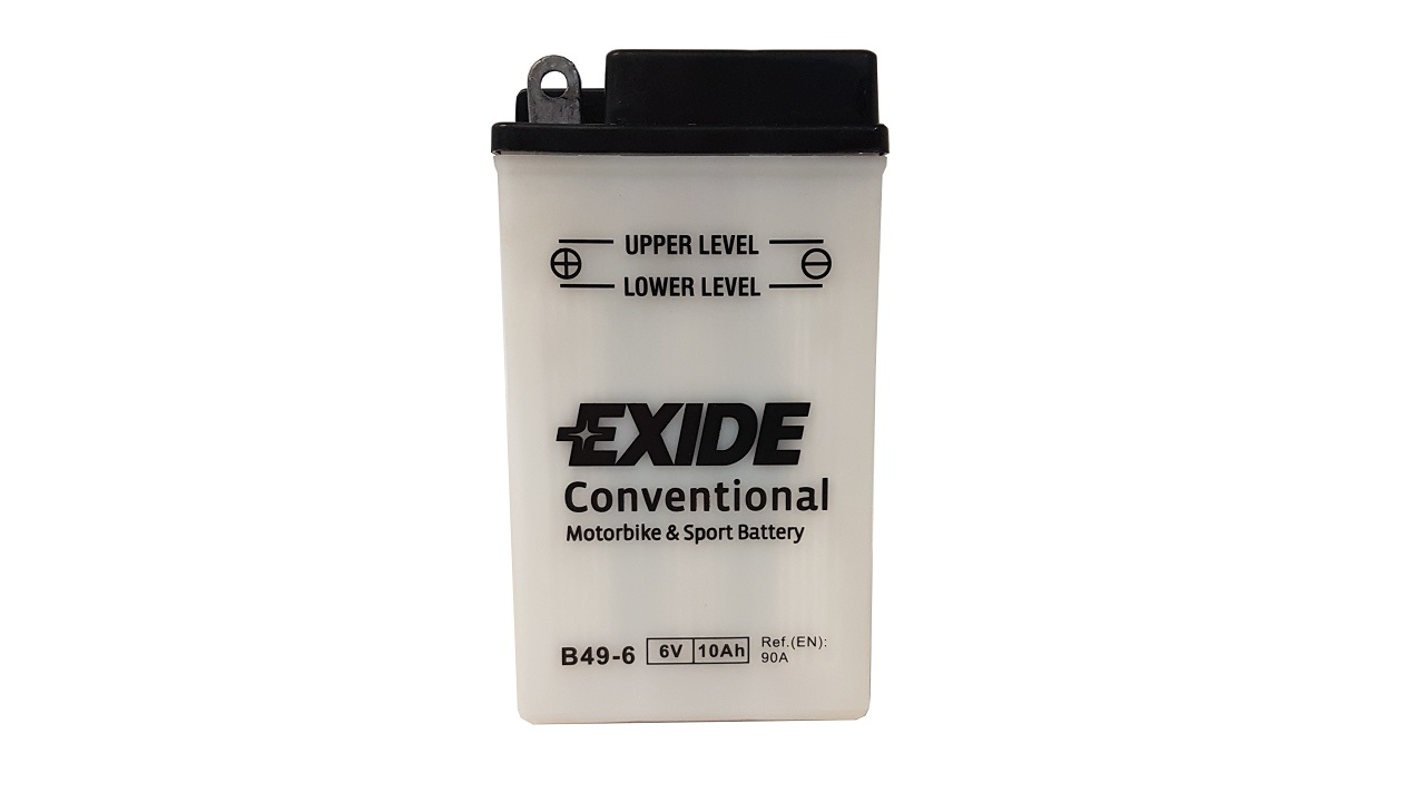 Аккумулятор Exide B49-6 (10 A/h), 90A 6V (EXIDE: B496)