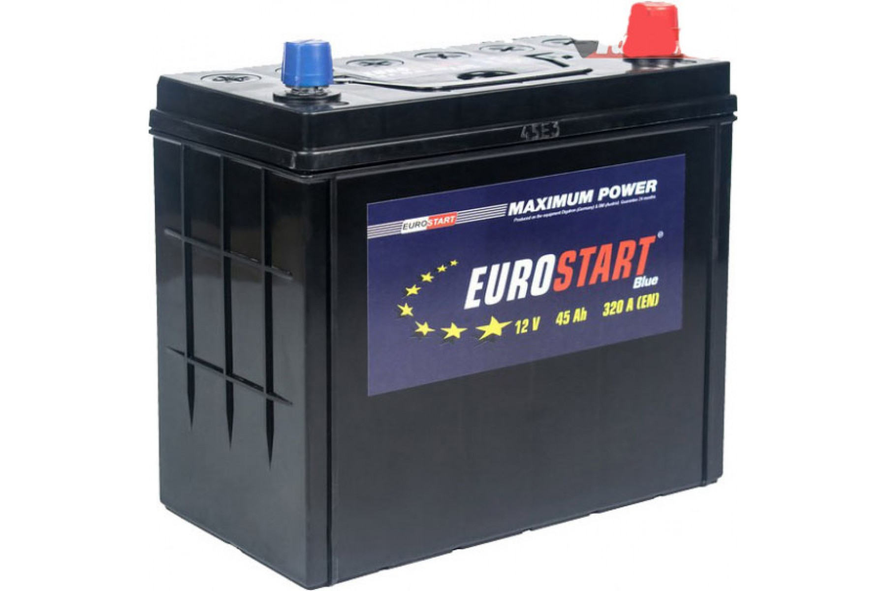 Аккумулятор EUROSTART Blue ASIA (45 A/h), 320A L+ (Eurostart: 2000000212907)