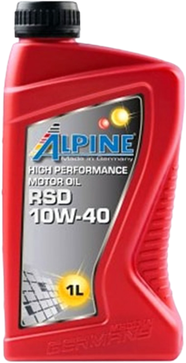 Моторное масло Alpine RSD Diesel-Spezial 10W-40, 1л (ALPINE: 0100123)