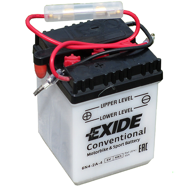 Аккумулятор Exide 6N4-2A (4 A/h), 35A L+ 6V (EXIDE: 6N42A)