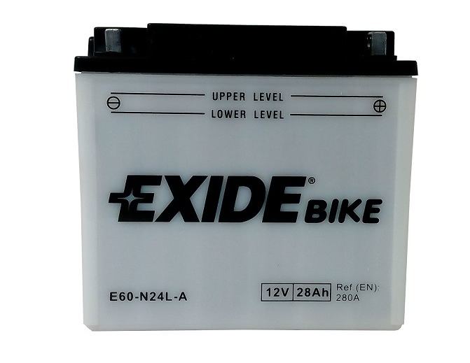 Аккумулятор Exide E60-N24AL-B (28 A/h), 280A R+ (EXIDE: E60N24ALB)