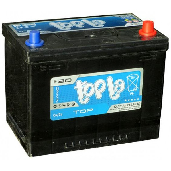 Аккумулятор Topla TOP Asia (70 A/h), 700A R+ (Topla: 118870)