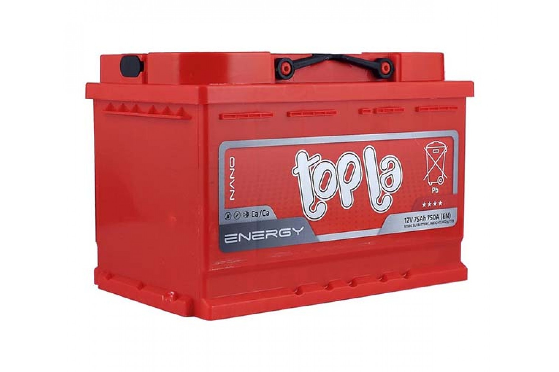 Аккумулятор Topla Energy (75 A/h), 750A L+ (Topla: 108375)