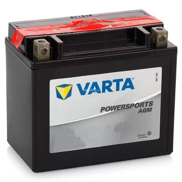 Аккумулятор Varta Powersports AGM High Performance 518 908 027 (18 A/h), 270A L+ (VARTA: 518908027)